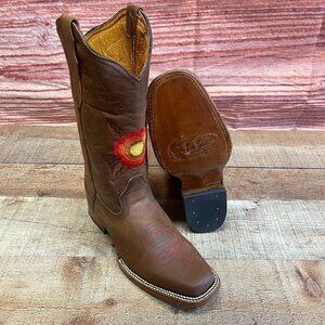 Women's Western Cowgirl Embroidered Boots Genuine Leather Handmade in Mexico 251